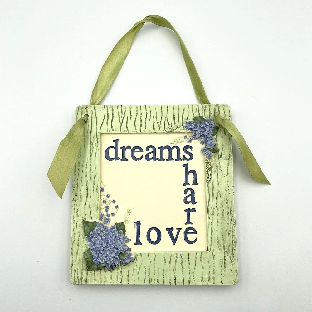 Hydrangea Wall Plaque 